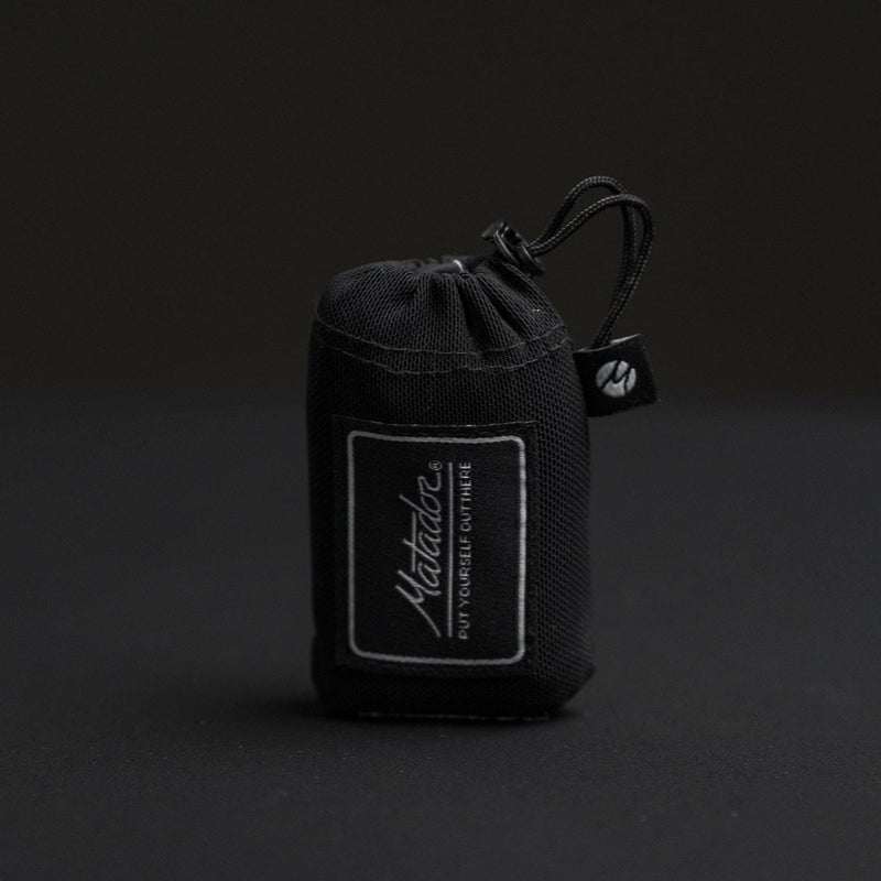 Matador Pocket Blanket Mini 3.0 - Black - Oribags.com