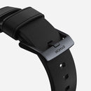 Nomad Modern Active Strap Pro for All Apple Watch Series ( 44mm / 42 mm) - Black Strap + Black Hardware - Oribags.com