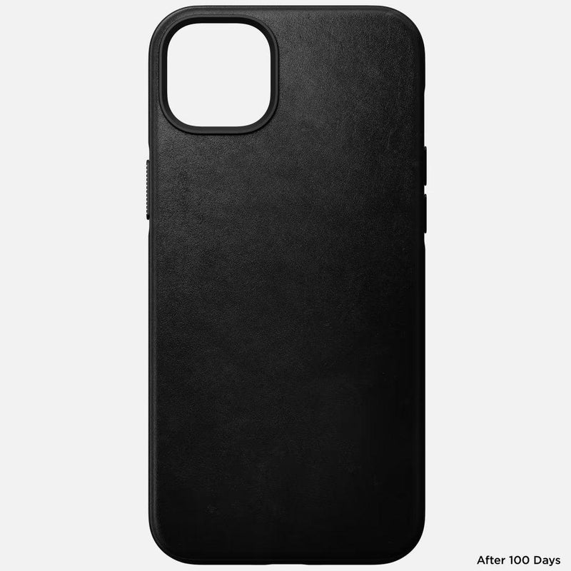 Nomad Modern Leather Case compatible for iPhone 14 series - Black - Oribags.com