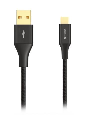 (Promo) Mazer ALU.DURA.TEK USB-C to C Cable 3.1A 1.2M - Black - Oribags.com