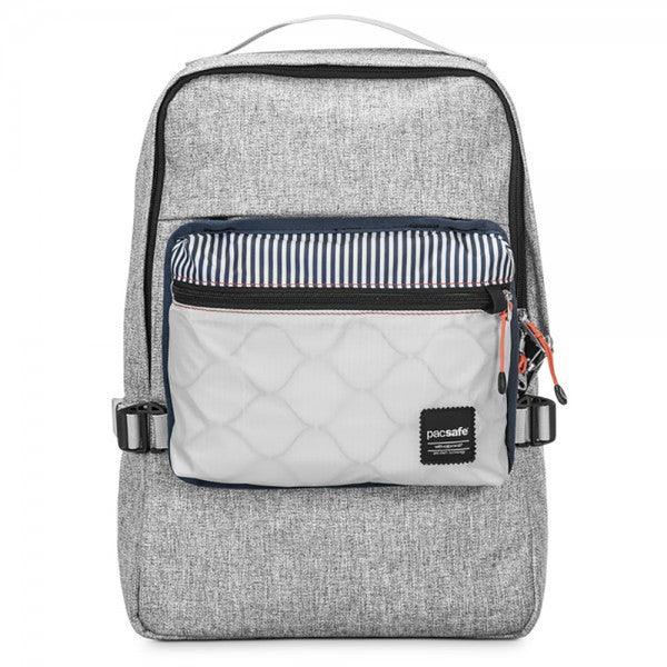 (Promo) Pacsafe Slingsafe LX350 Anti-Theft Compact Backpack - Tweed Grey - Oribags.com