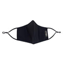 Resonance +NRG Washable 3-Ply Mask 2 Sizes - Black - Oribags.com