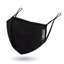 Resonance +NRG Washable 3-Ply Mask 2 Sizes - Black - Oribags.com