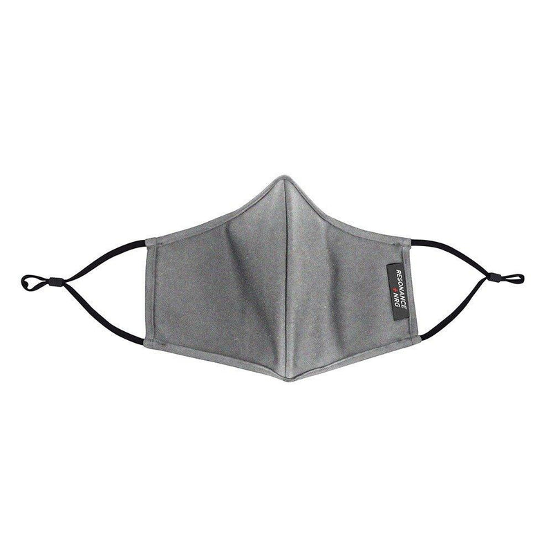 Resonance +NRG Washable 3-Ply Mask 2 Sizes - Grey - Oribags.com