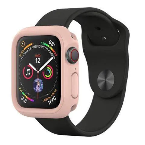 Rhinoshield CrashGuard NX for Apple Watch 44mm (Compatible with All Series) - Blush Pink - Oribags.com