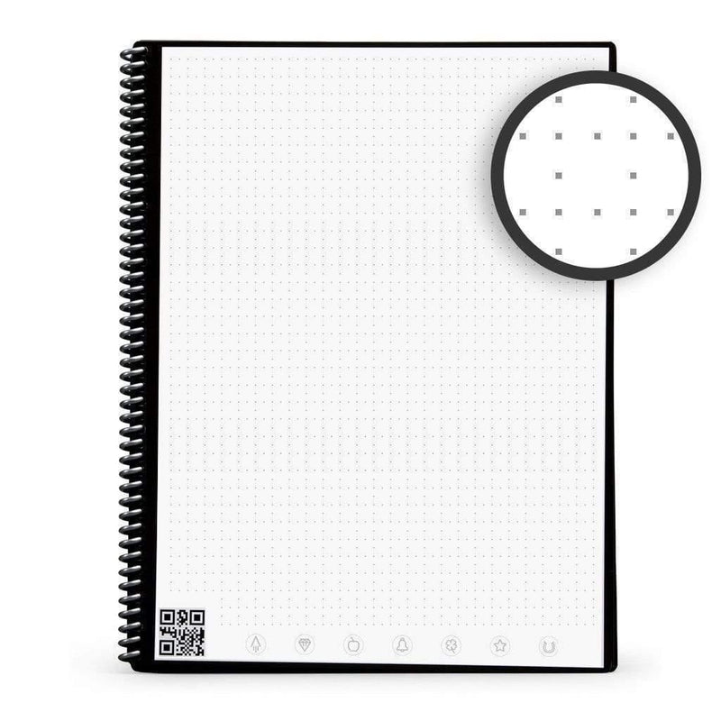 Rocketbook Everlast Reusable Notebook (Letter Size) - Red - Oribags.com