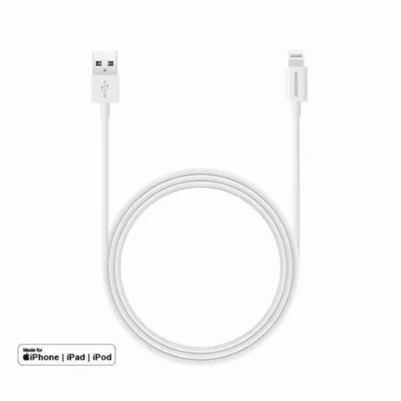 Rockrose Ivory AL 1m Lighting Cable - White - Oribags