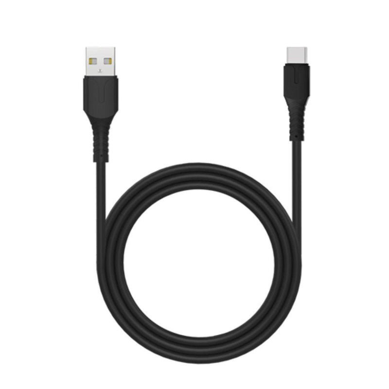 Rockrose Liberty AL 2.4A 1m Lighting Cable Black - Oribags.com