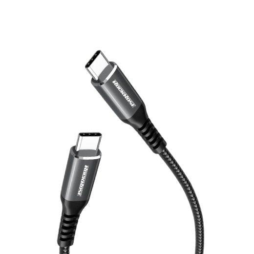 Rockrose Powerline CC1 1M Type-C to Type-C Cable - Midnight Blue - Oribags.com