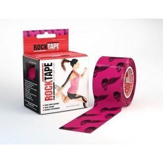Rocktape Active-Recovery Series (W5cm x L5m) - Pink Skull - Oribags.com
