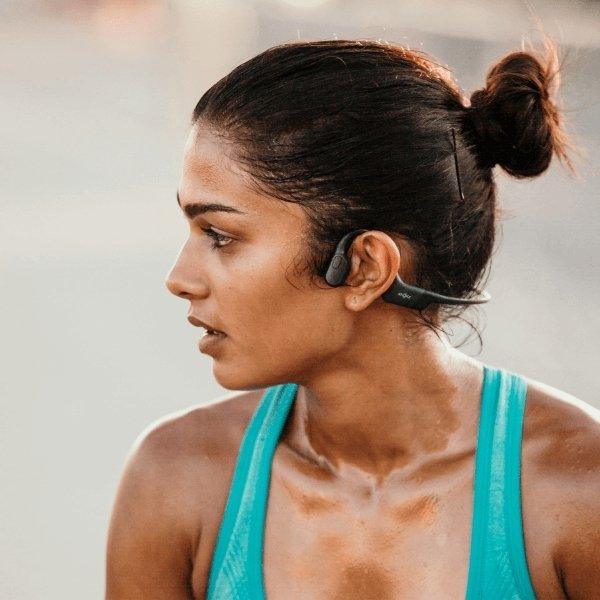 Shokz OpenRun Mini Bone Conduction Open-Ear Endurance Headphones - Oribags.com