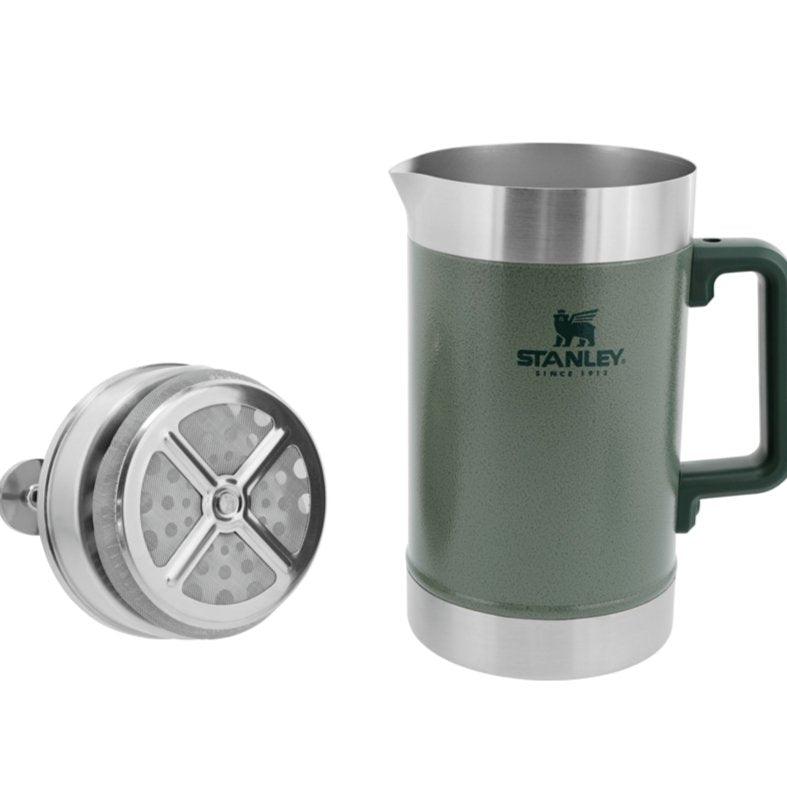 Stanley Classic Vacuum French Press 54oz - Hammertone Green - Oribags.com