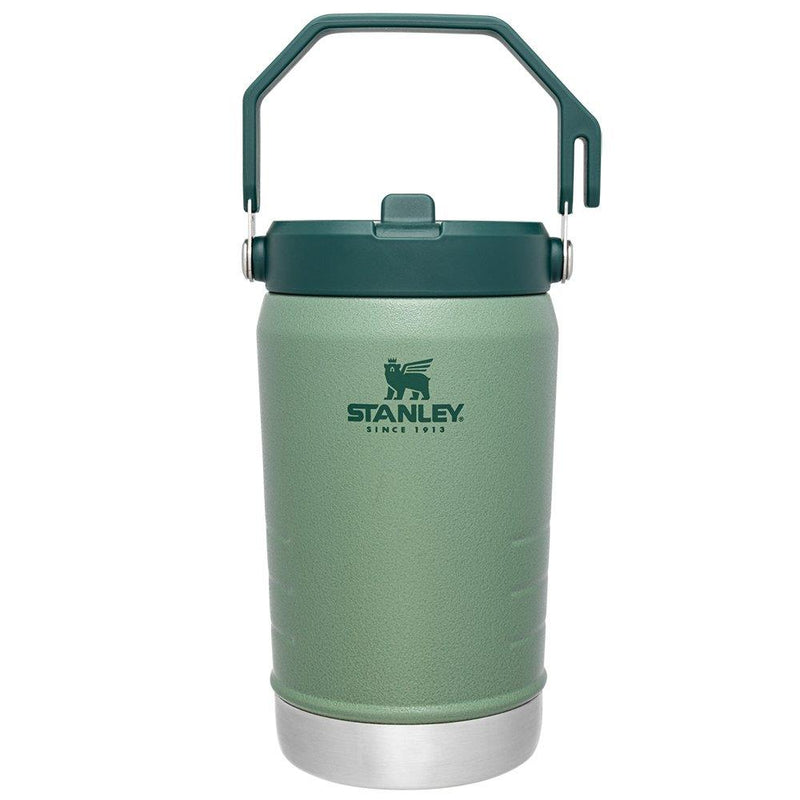 Stanley Iceflow Flip Straw Jug 40oz - Hammertone Green - Oribags.com