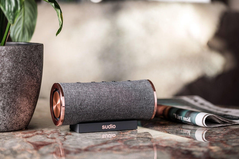 Sudio Femtio Portable Waterproof Bluetooth Speaker - Anthracite - Oribags.com