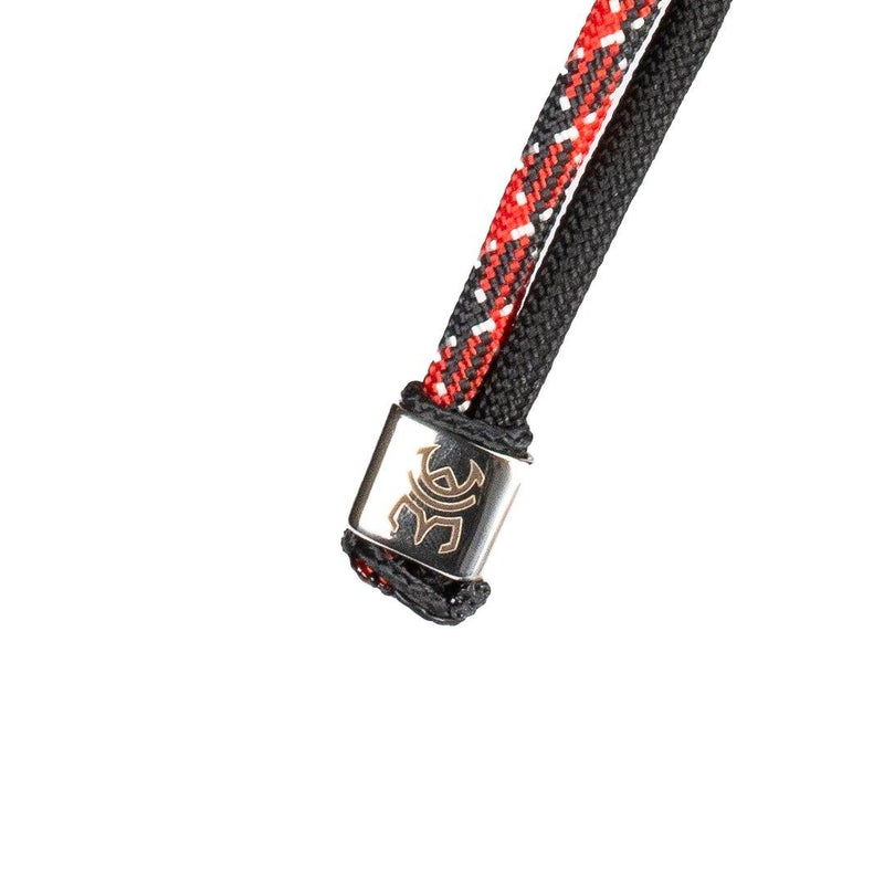 The Meniacc Classic Bead Pulley Bracelet -Black & Deadpool - Oribags.com