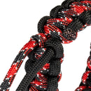 The Meniacc Survivalist Bead Pulley Bracelet - Black & Deadpool - Oribags.com