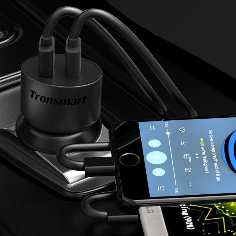 Tronsmart CC2TF Quick Charge 3.0 Car Charger - Oribags.com