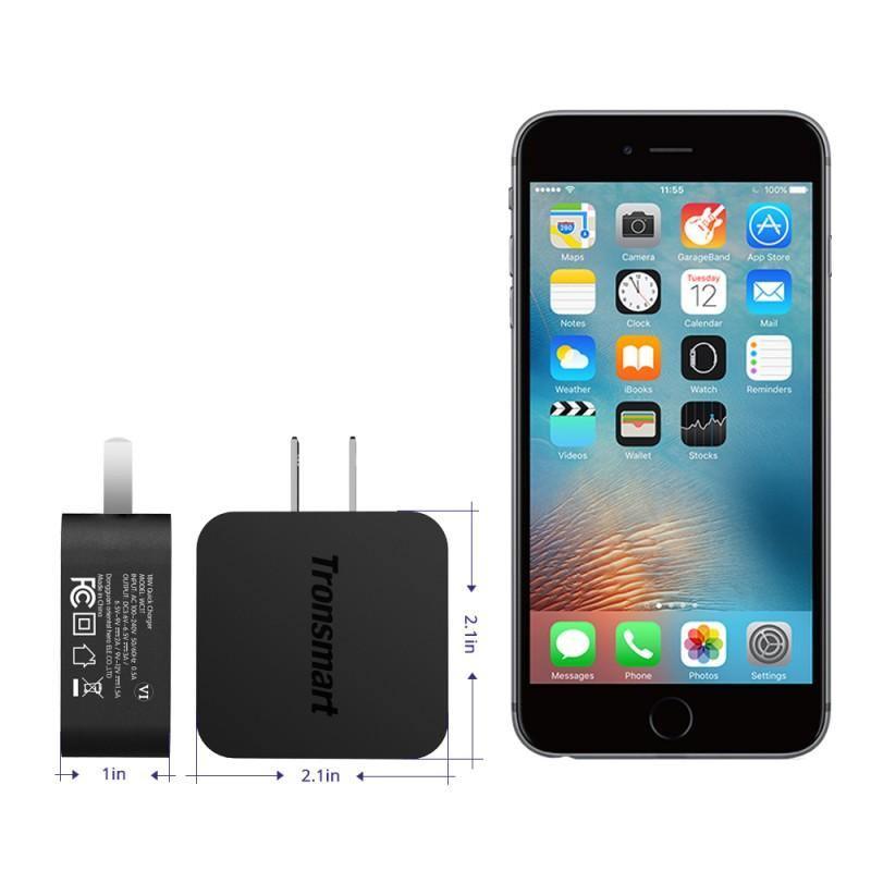 Tronsmart WC1T Quick Charge 3.0 USB Wall Charger - Oribags.com