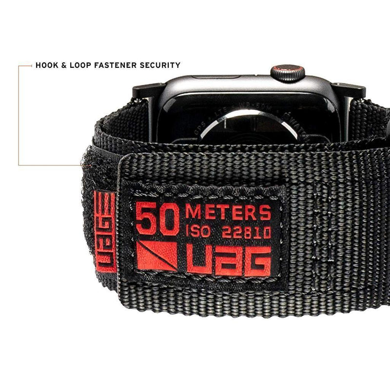 UAG Active Watch Strap For Apple Watch 40"/38" - Black - Oribags.com