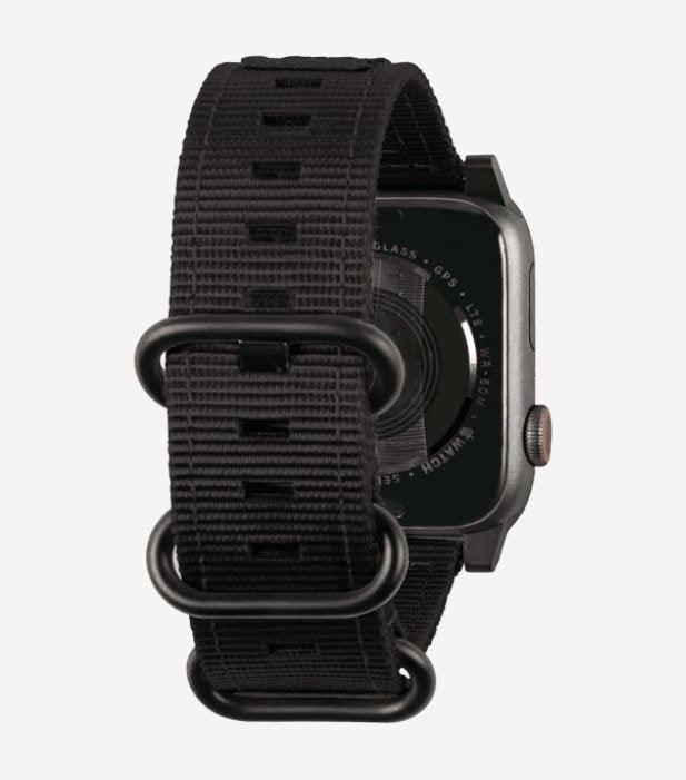 UAG Eco Watch Strap for Apple Watch 44/42 - Black - Oribags.com