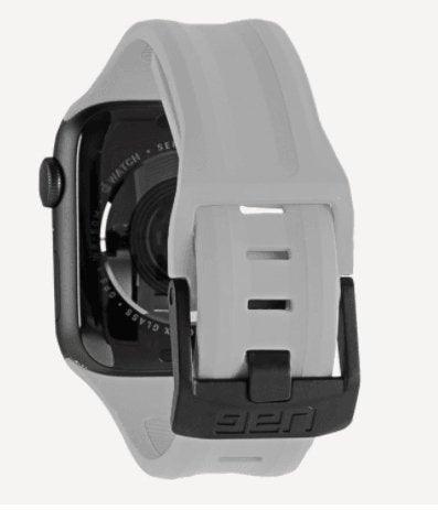 UAG Scout Silicone Strap for Apple Watch 44/42 - Silver - Oribags.com