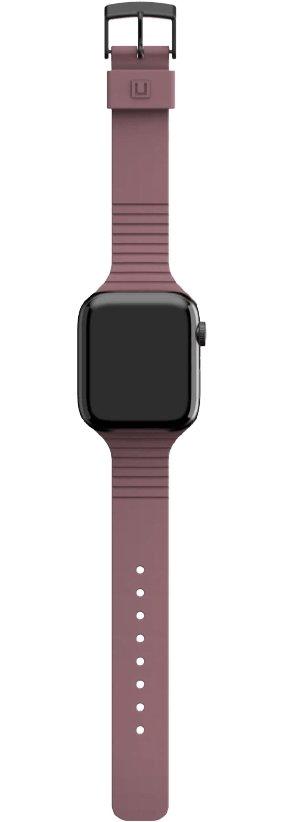 UAG [U] Aurora Silicone Strap for Apple Watch 44/42 - Dusty Rose - Oribags.com