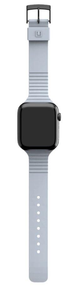 UAG [U] Aurora Silicone Strap for Apple Watch 44/42 - Soft Blue - Oribags.com