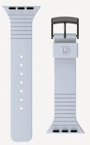 UAG [U] Aurora Silicone Strap for Apple Watch 44/42 - Soft Blue - Oribags.com