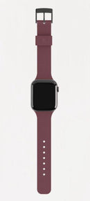 UAG [U] Dot Silicone Strap for Apple Watch 44/42 - Aubergine - Oribags.com