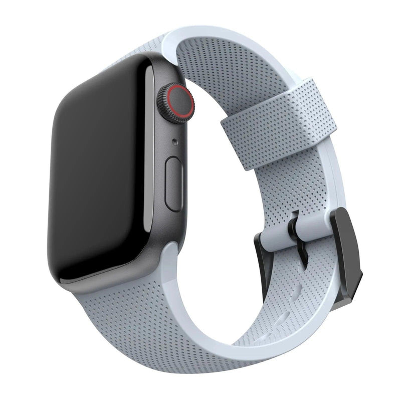 UAG [U] Dot Silicone Strap for Apple Watch 44/42 - Soft Blue - Oribags.com
