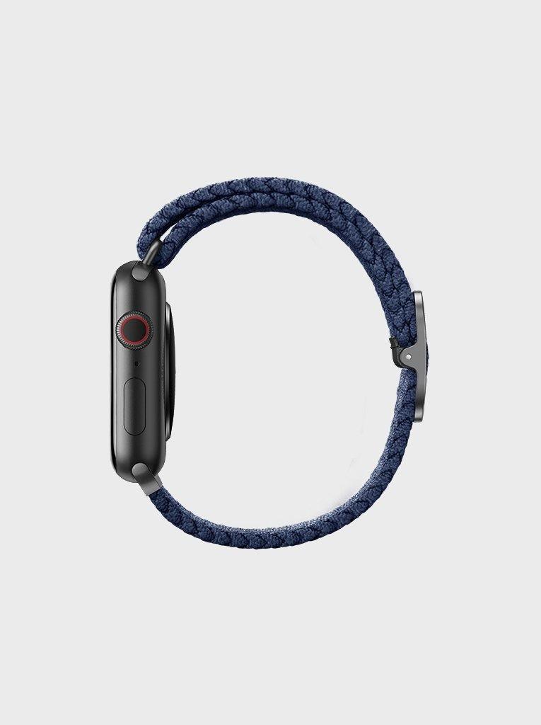 UNIQ Aspen Apple Watch Strap 42/44mm - Blue - Oribags.com