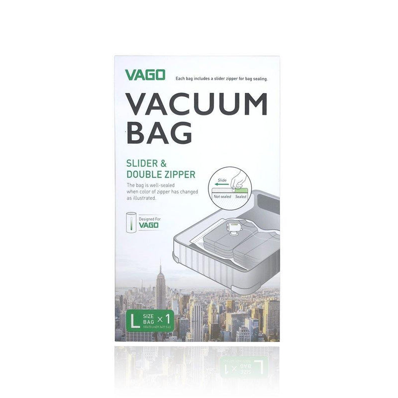 (Promo) VAGO Vacuum Bag for Travel Compressor - Large Size ( 70 x 100 cm ) - Oribags.com