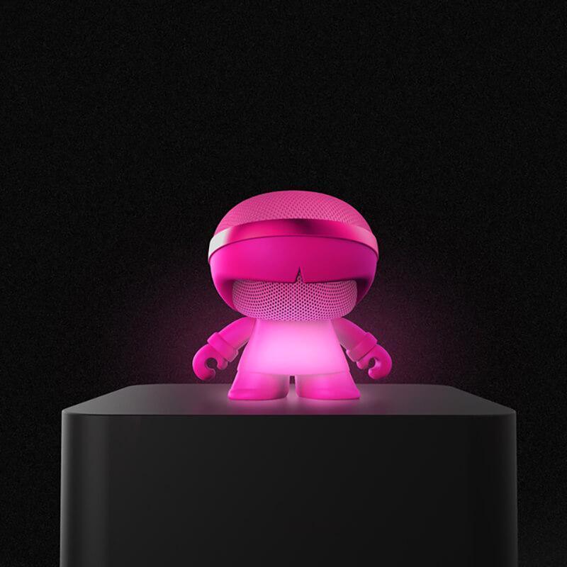 Xoopar Boy Stereo 10W Wireless Art Toy speaker - Pink - Oribags.com
